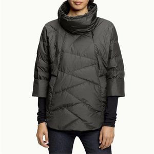 NAU "ALLEE" 650 Goose Down Pull-over Cape *NWT*
